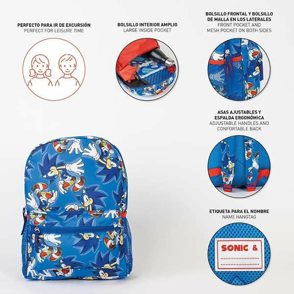 Kinderrucksack Sonic 23 x 33 x 9 cm