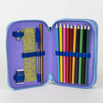 Federmäppchen Stitch Blau 12,5 x 19,5 x 4,5 cm