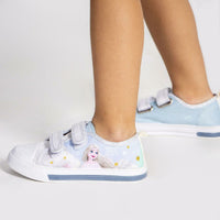Jungen Sneaker Frozen Hellblau