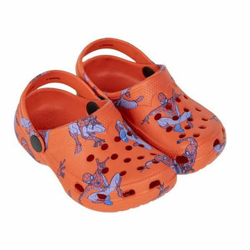 Holzschuhe Spider-Man Rot