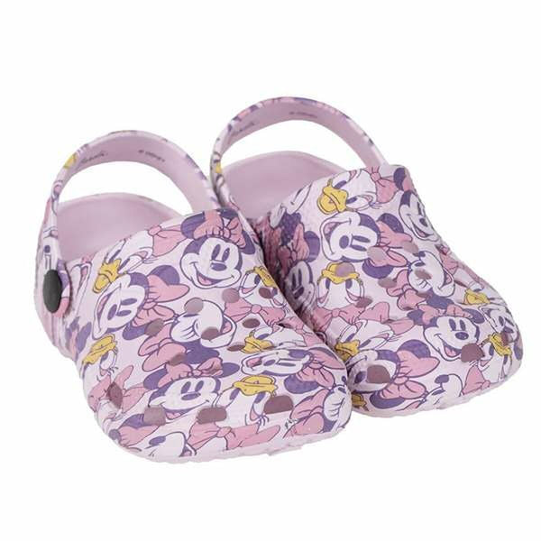 Holzschuhe Minnie Mouse Rosa türkis + 3 jahre