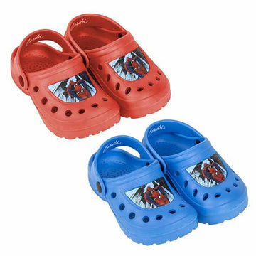 Holzschuhe Spider-Man Dunkelblau