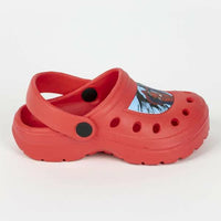 Holzschuhe Spider-Man Dunkelblau