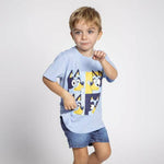 Kurzarm-T-Shirt für Kinder Bluey Hellblau 4 Jahre