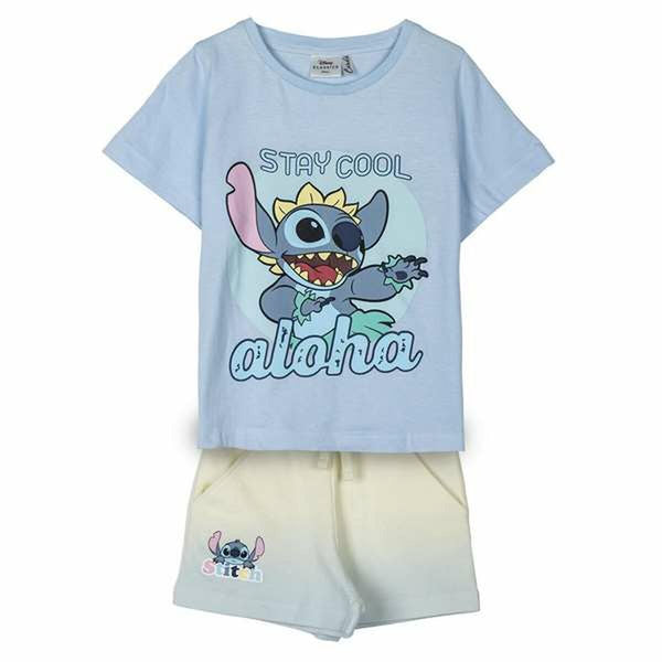 Bekleidungs-Set Stitch Hellblau