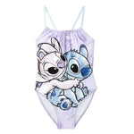 Badeanzug für Mädchen Stitch Bunt