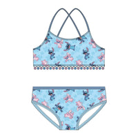 Bikiniunterteil für Mädchen Stitch Blau