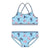 Bikiniunterteil für Mädchen Stitch Blau