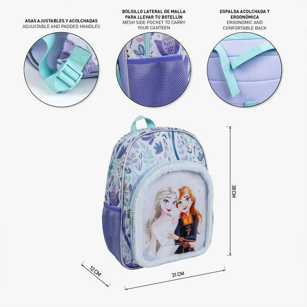 Schulrucksack Frozen Lila