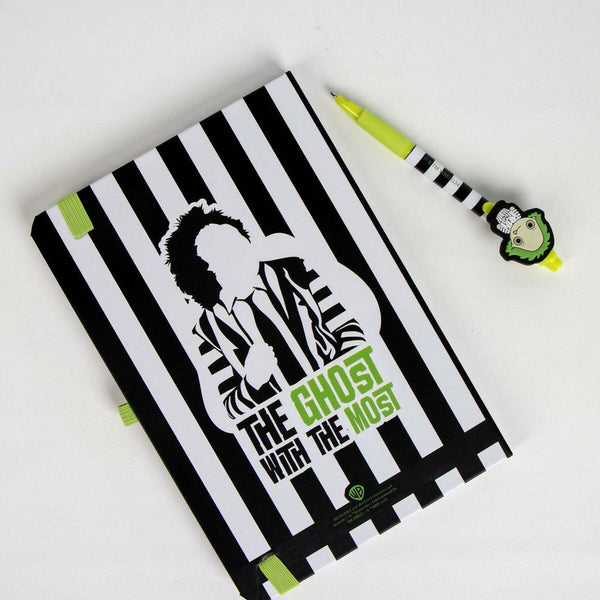 Papierwaren-Set Beetlejuice Weiß