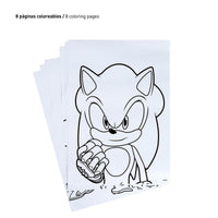 Papierwaren-Set Sonic 24 Stücke