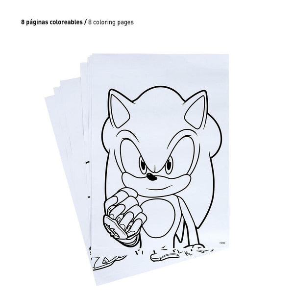 Papierwaren-Set Sonic 24 Stücke