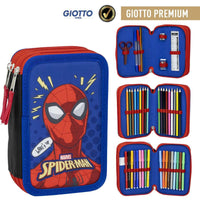 Dreifaches Federmäppchen Spider-Man