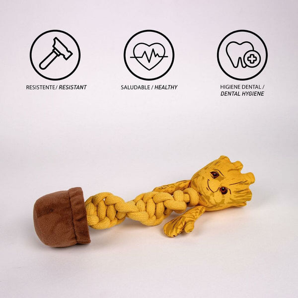 Beißring für Hunde Marvel Ocker 11 x 27 x 9,5 cm