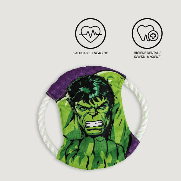 Hundespielzeug Marvel grün 22,0 x 22,0 x 6,0 cm