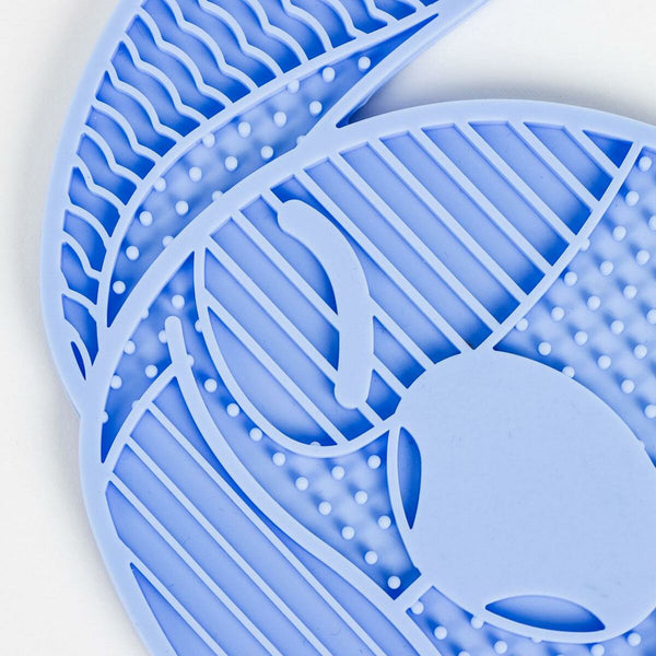Anti-Rutsch-Matte Stitch Blau