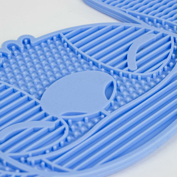 Anti-Rutsch-Matte Stitch Blau