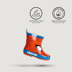 Kinder Gummistiefel Spider-Man Rot