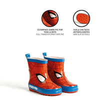 Kinder Gummistiefel Spider-Man Rot