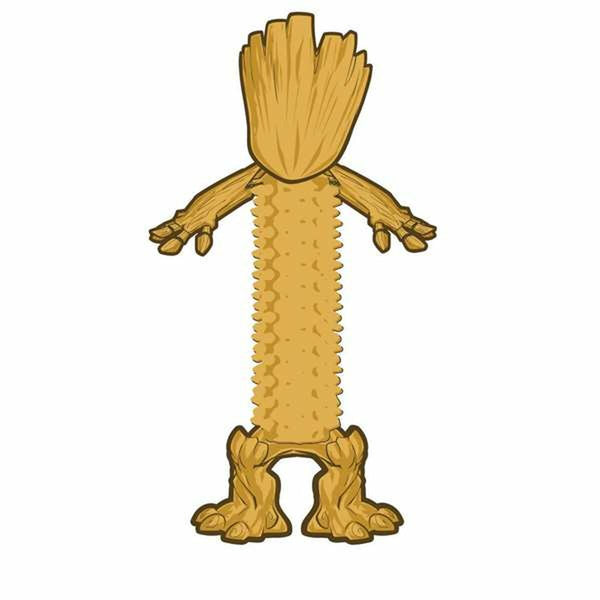 Beißring für Hunde Marvel Ocker 11 x 30 x 9 cm