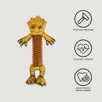 Beißring für Hunde Marvel Ocker 11 x 30 x 9 cm