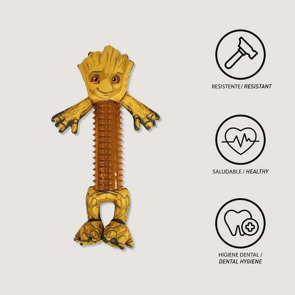 Beißring für Hunde Marvel Ocker 11 x 30 x 9 cm