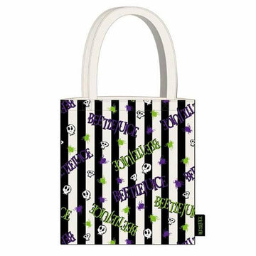 Damen Handtasche Beetlejuice Weiß 36,0 x 39,0 x 0,4 cm