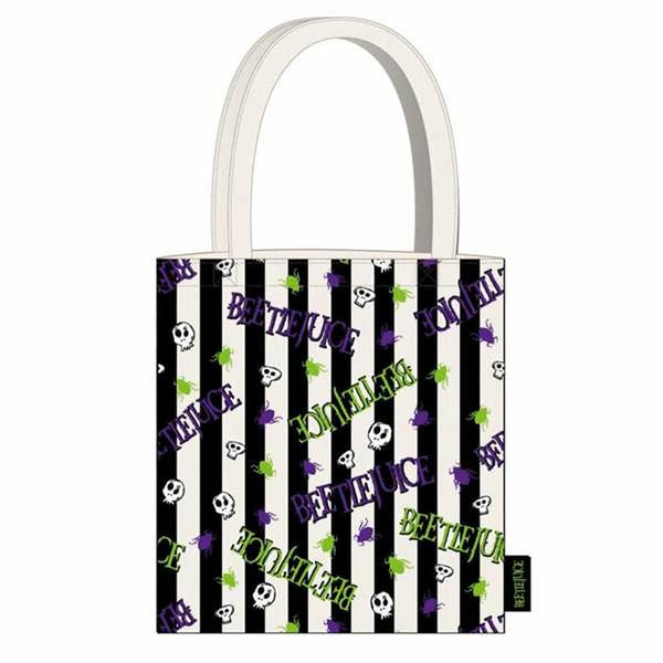 Damen Handtasche Beetlejuice Weiß 36,0 x 39,0 x 0,4 cm