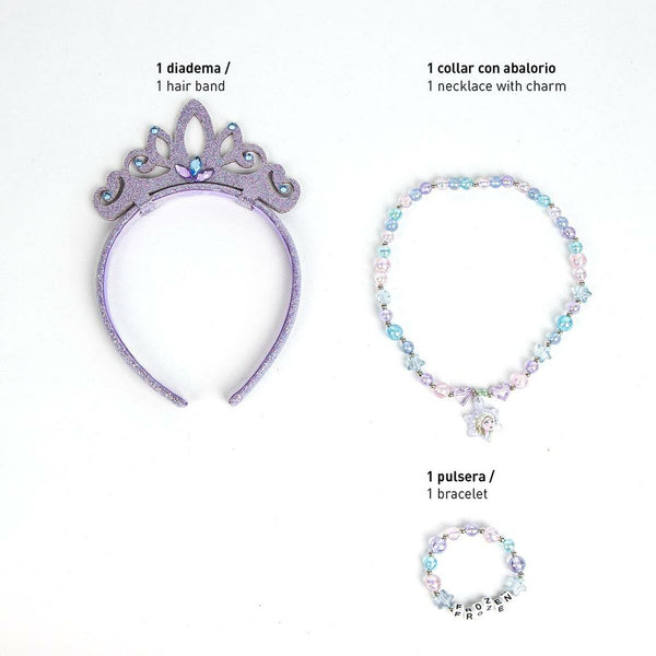Halskette und Armbänder Set Frozen