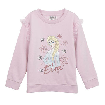 Jungen Sweater ohne Kapuze Frozen Hellrosa