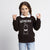 Jungen Sweater ohne Kapuze Wednesday Dunkelgrau