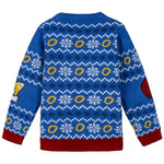 Unisex Pullover Sonic Blau
