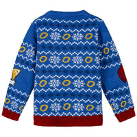 Unisex Pullover Sonic Blau