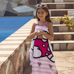 Strandbadetuch Hello Kitty 70 x 140 cm