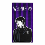 Strandbadetuch Wednesday Schwarz 70 x 140 cm