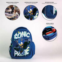 Schulrucksack Sonic Dunkelblau