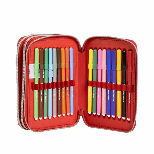 Federmäppchen Spider-Man Blau 12,5 x 6,5 x 19,5 cm