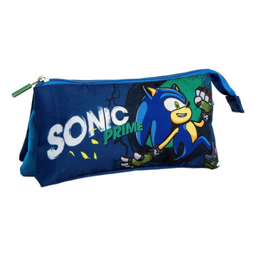 Schulmäppchen Sonic Hellblau