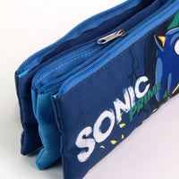 Schulmäppchen Sonic Hellblau