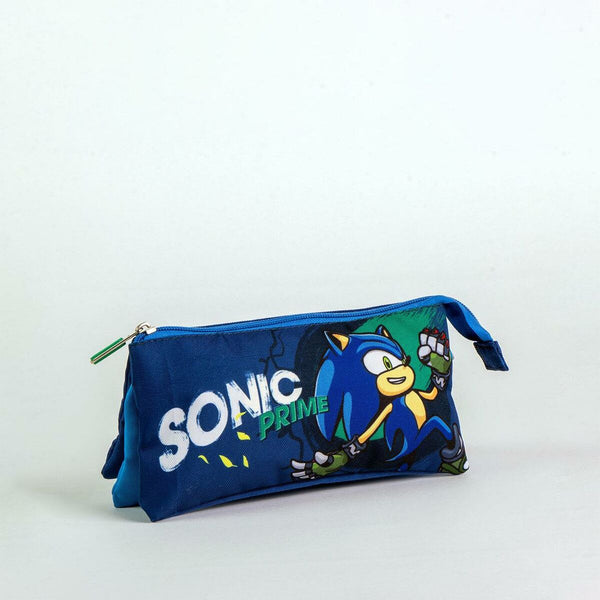 Schulmäppchen Sonic Hellblau