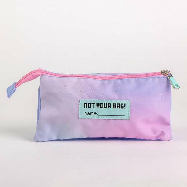 Allzwecktasche Stitch Lila 2,2 x 1,1 x 22,5 cm