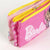 Dreifaches Mehrzweck-Etui Barbie Pink 2,2 x 1,1 x 22,5 cm