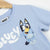 Jungen Kurzarm-T-Shirt Bluey Hellblau