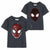 Jungen Kurzarm-T-Shirt Spider-Man Dunkelgrau