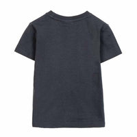 Jungen Kurzarm-T-Shirt Spider-Man Dunkelgrau