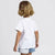Kurzarm-T-Shirt für Kinder Frozen Weiß