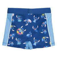 Jungen-Badeshorts Stitch Dunkelblau