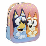 Schulrucksack 3D Bluey Rosa 25,0 x 31,0 x 10,0 cm