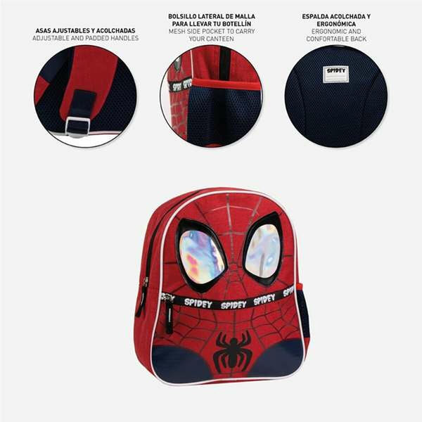 Schulrucksack Spidey Rot