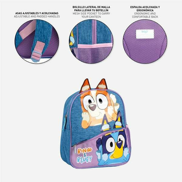 Kinderrucksack Bluey Blau